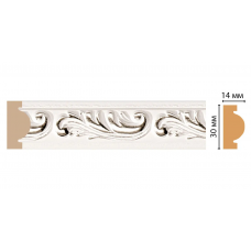 Цветной молдинг Decomaster 157-60 (30*14*2400)